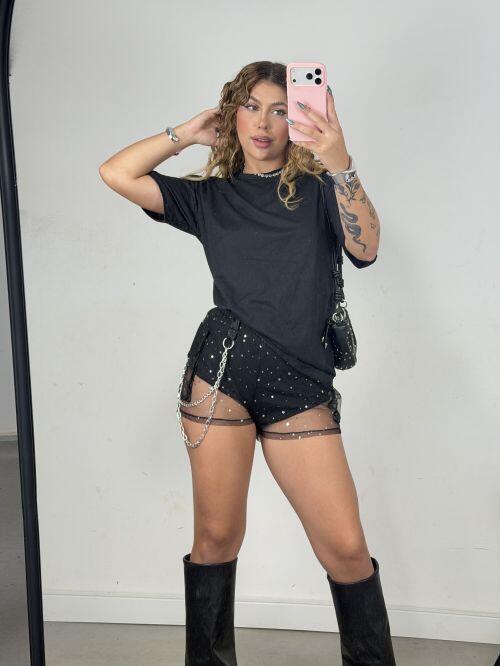 SHORT TULE ESTRELA