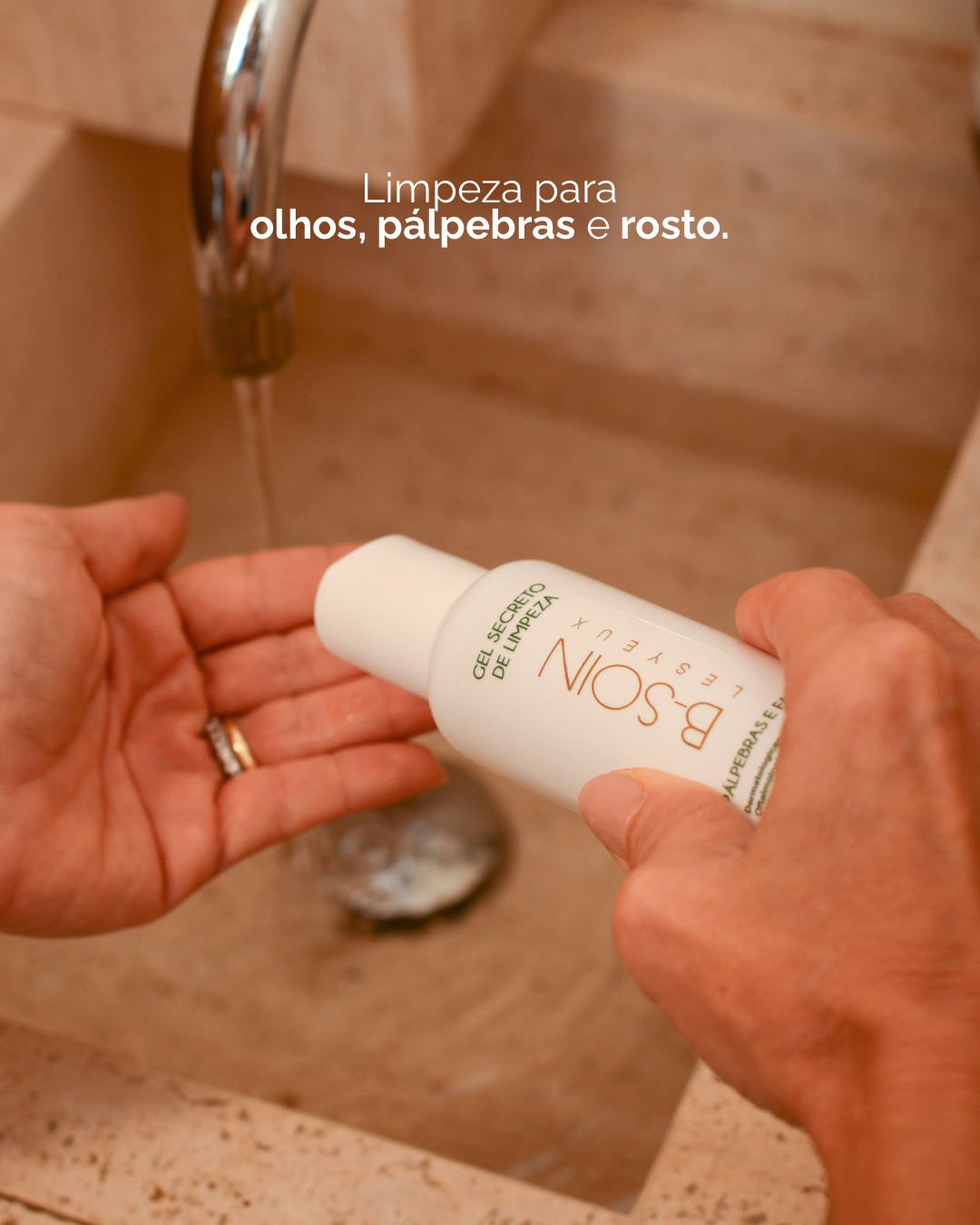 Comprar Gel de Limpeza para Rosto, Pálpebras e Cílios 120ml - a