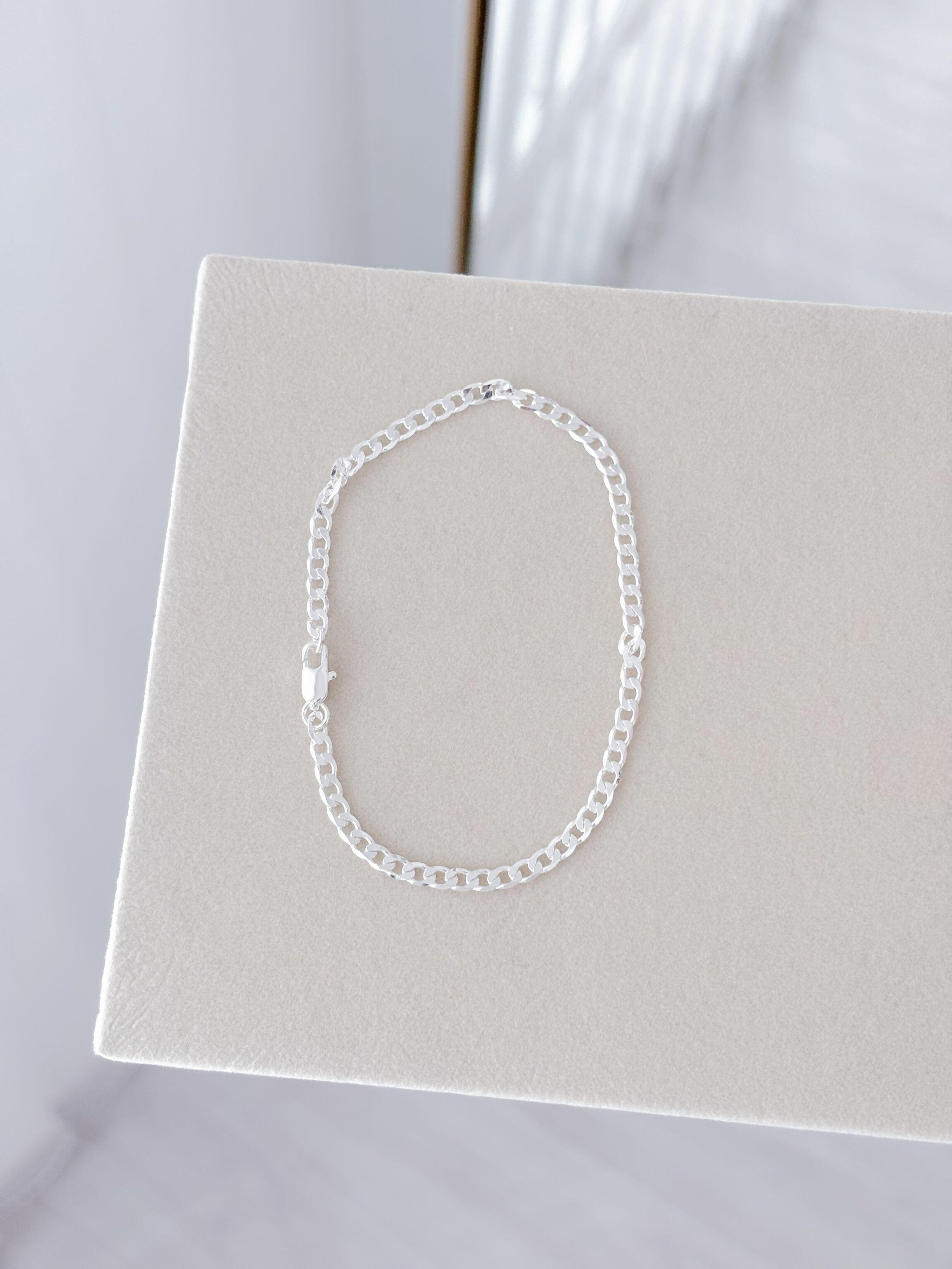 Pulseira masculina grummet tradicional - Prata cod1469