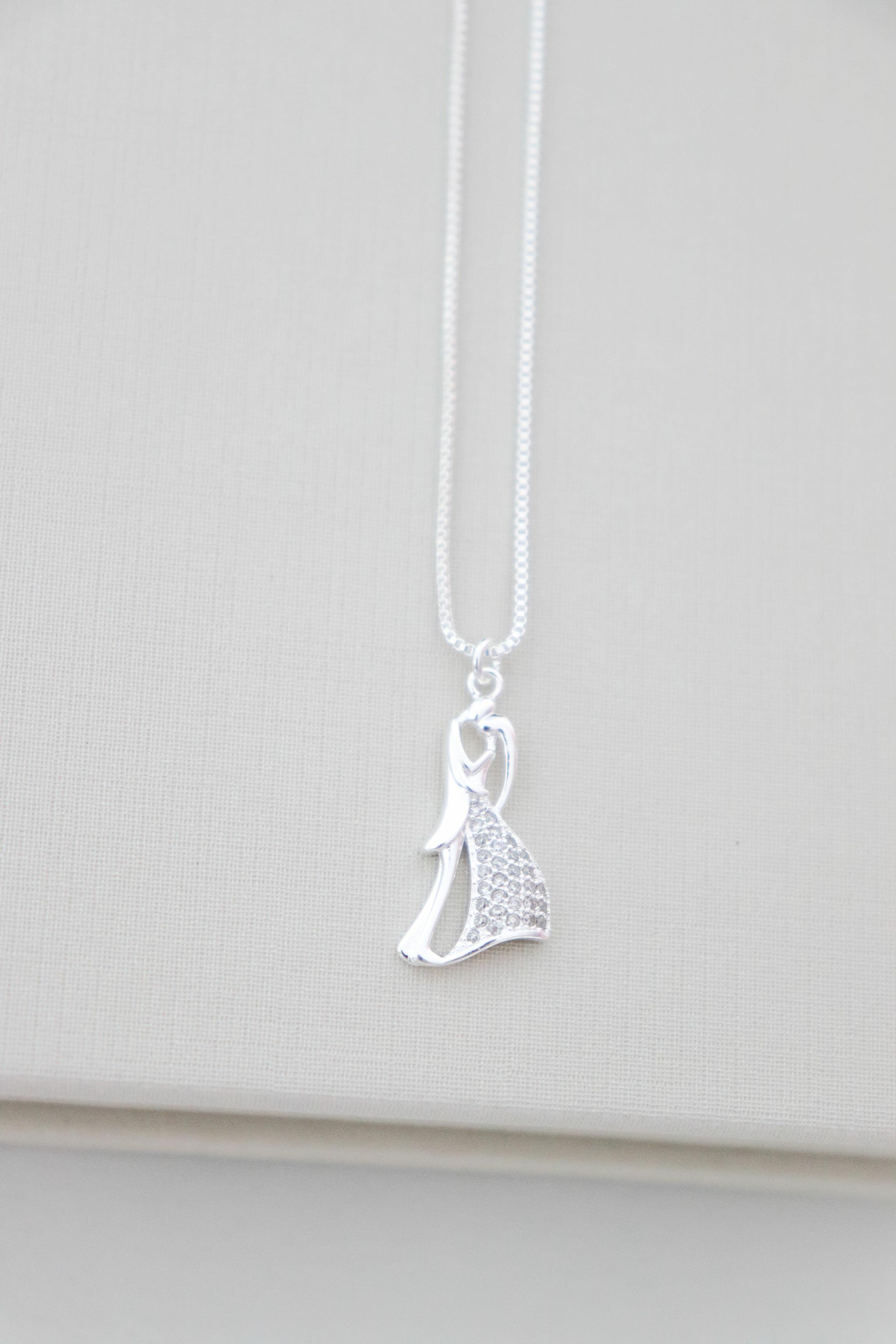 Colar casal - Prata cod842