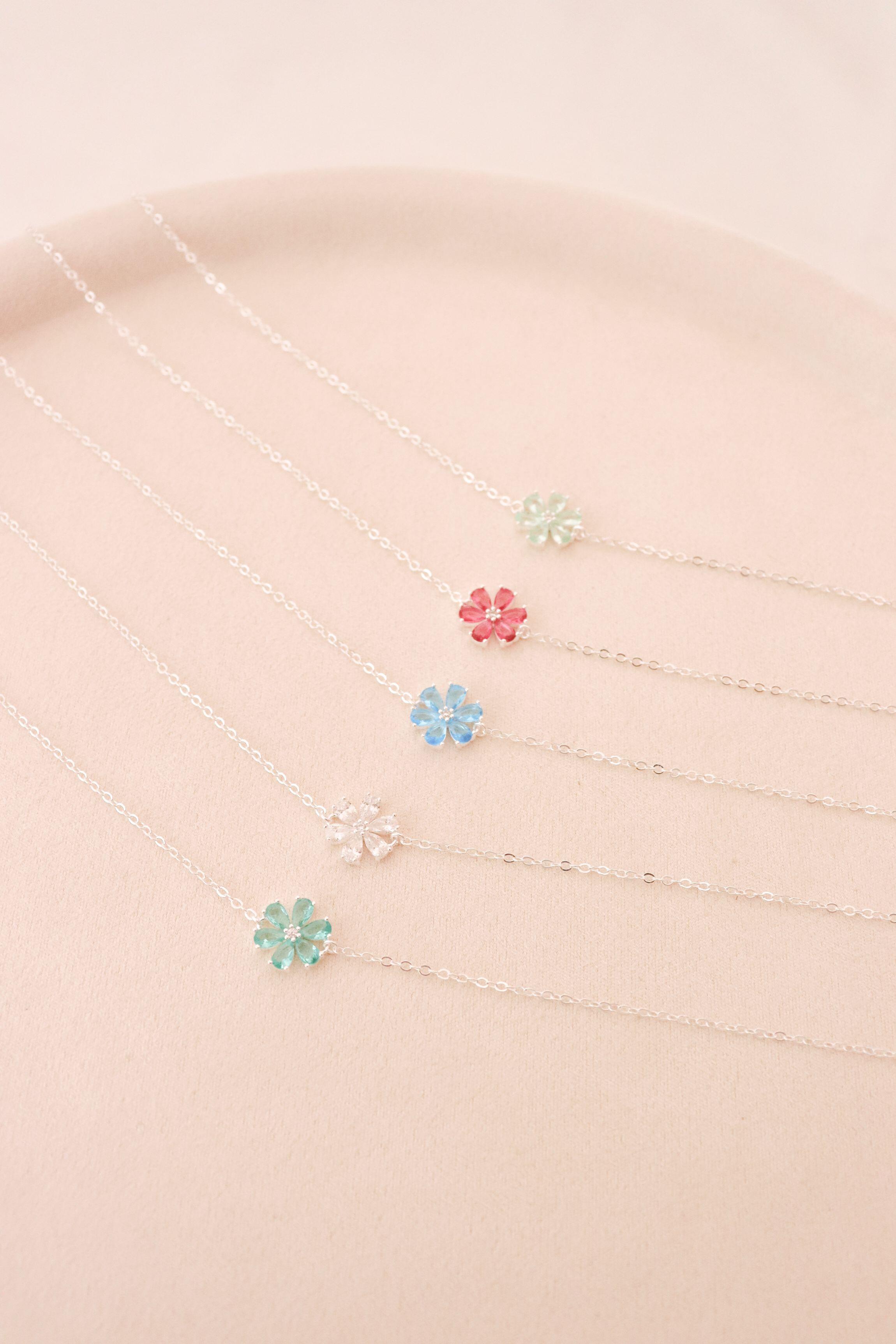 Choker flower unic alta joalheria - Prata cod564