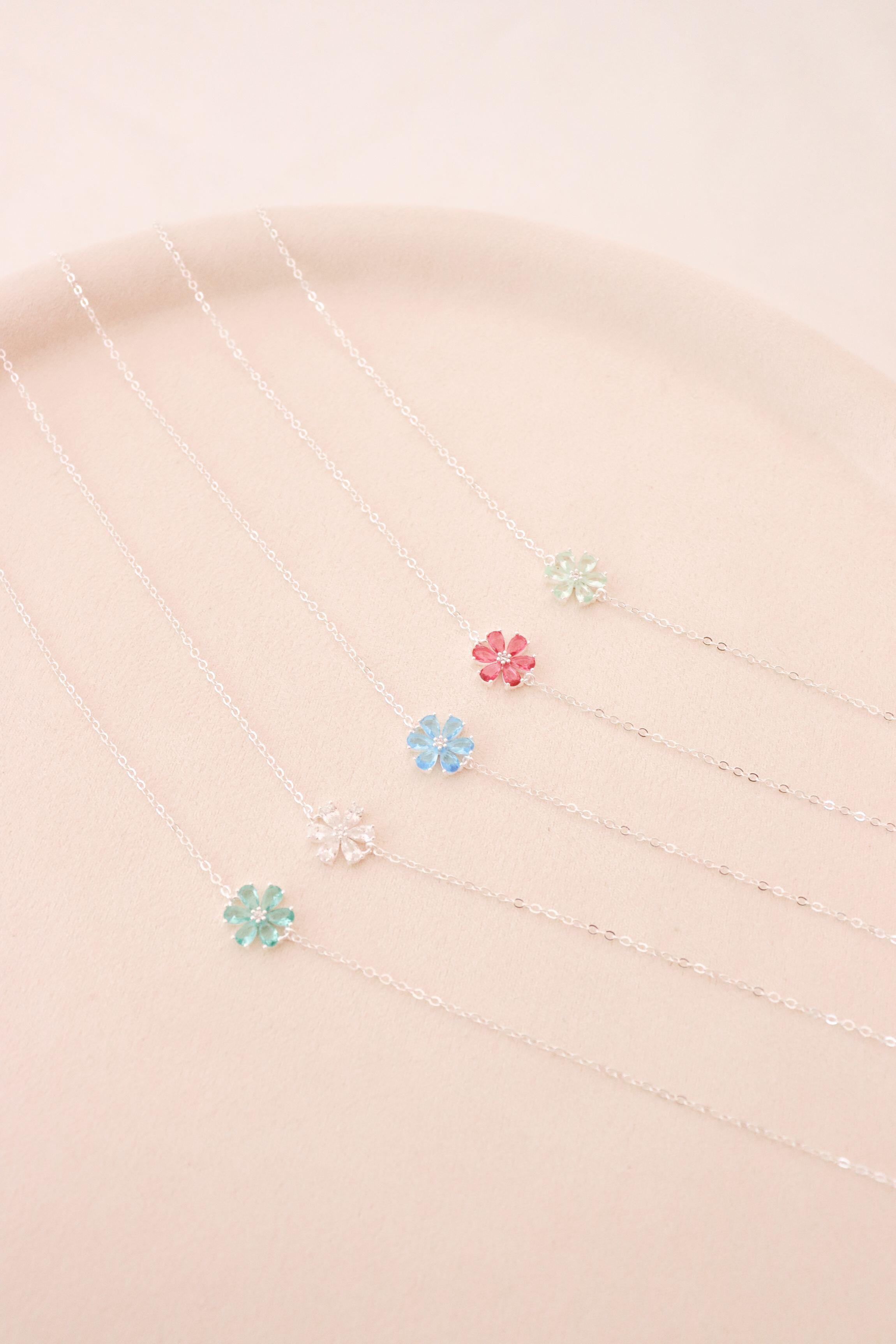 Choker flower unic alta joalheria - Prata cod564
