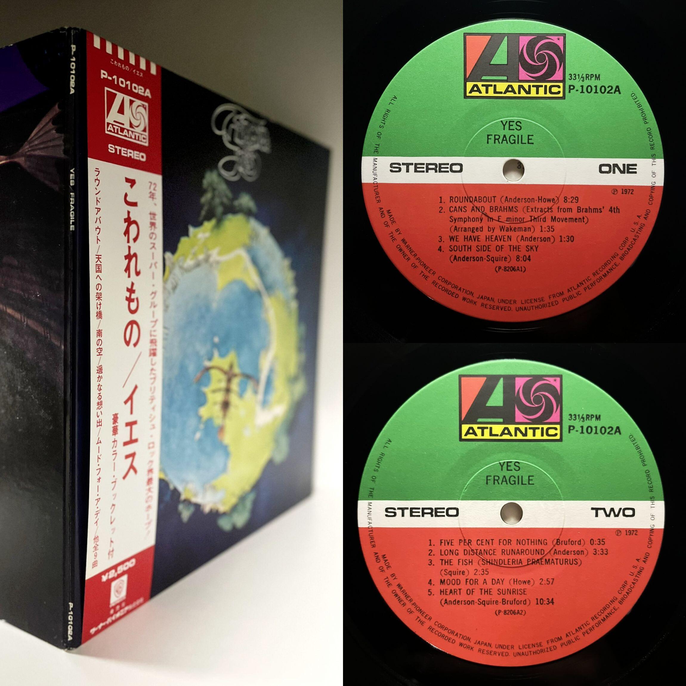 Disco LP Yes - Fragile 1976 Original Japonês Obi - a partir de R