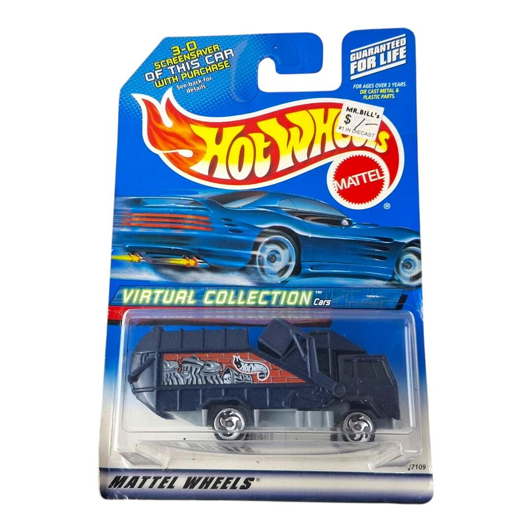 Matchbox T 34 Comprar Hot Wheels Recycling Truck Azul - a partir de R$53,34