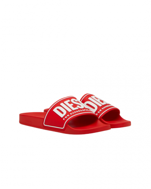 靴 theredthread script chunky slides Spinderella Platform / PRE-ORDER – Charla Tedrick