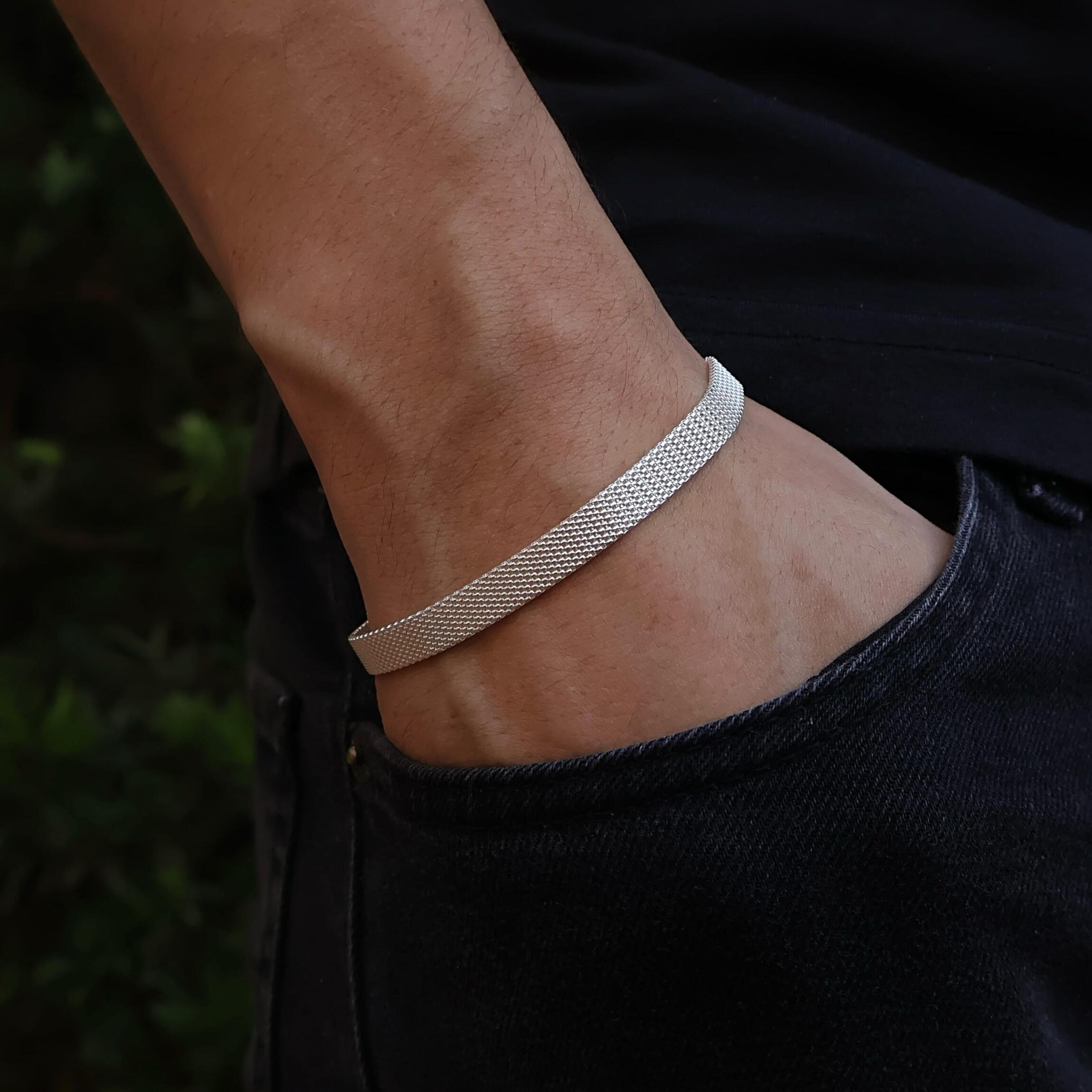 Pulseira Fizzy Flat XL | Argennti - R$357,00