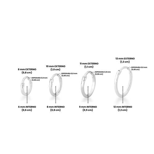 Piercing Argola de Prata Lisa Articulada
