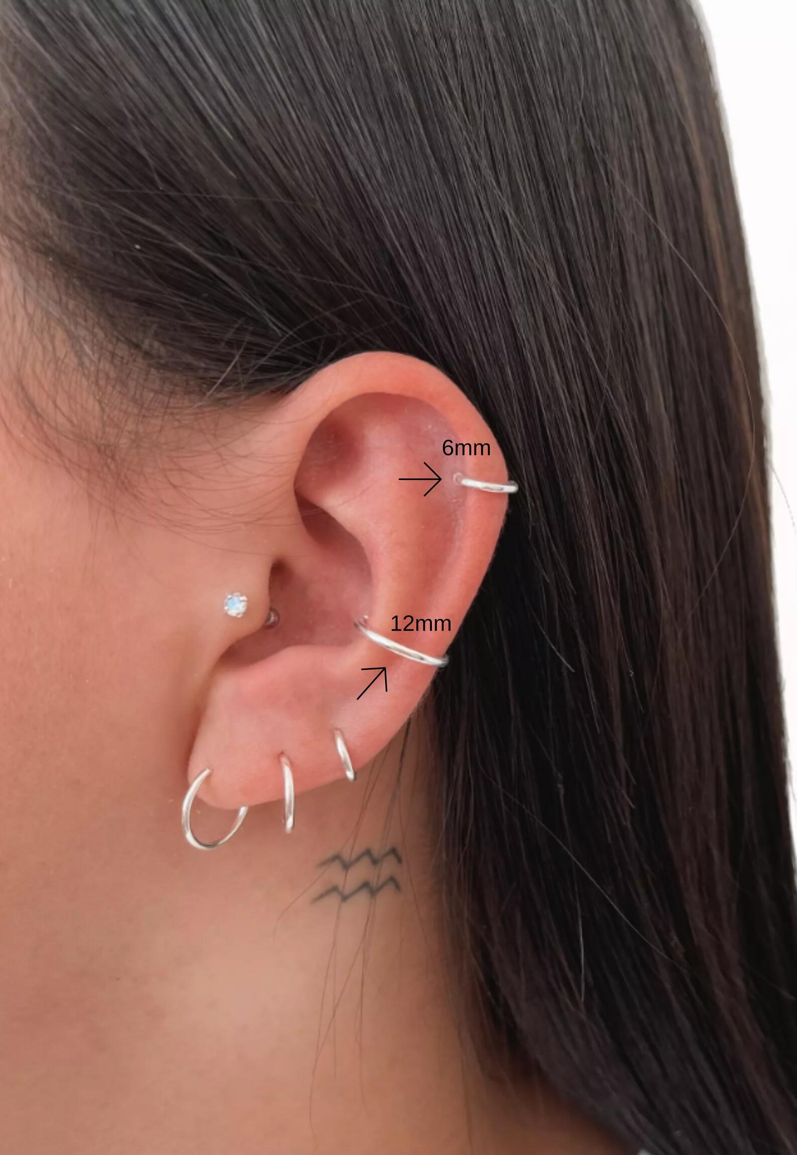 Piercing Argola de Prata Lisa Articulada