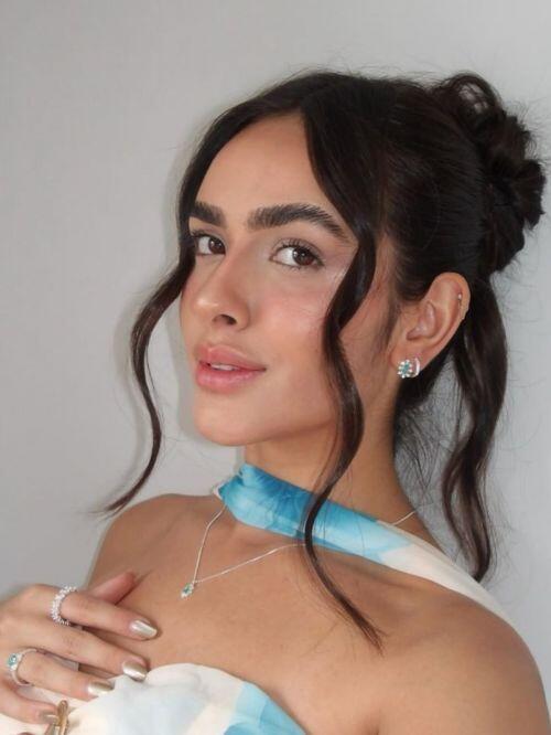 Conjunto de Prata Gota Turmalina com Zircônias