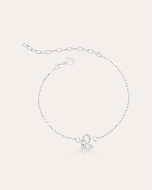 Pulseira de Prata Signo Cravejado - 12 Signos