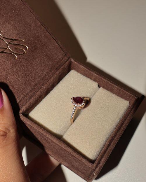 Anel de Formatura Pedra Natural Gota Classic Prata 925