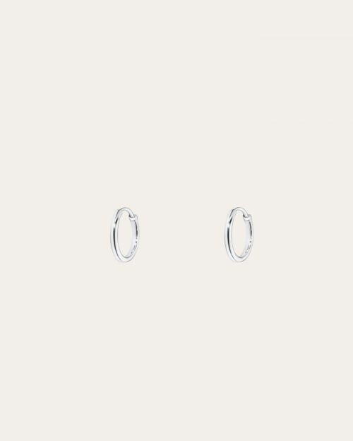 Brinco de Prata Argola Lisa Click P
