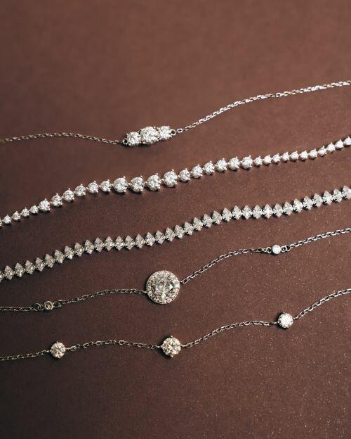 Pulseira de Prata Riviera Zircônias
