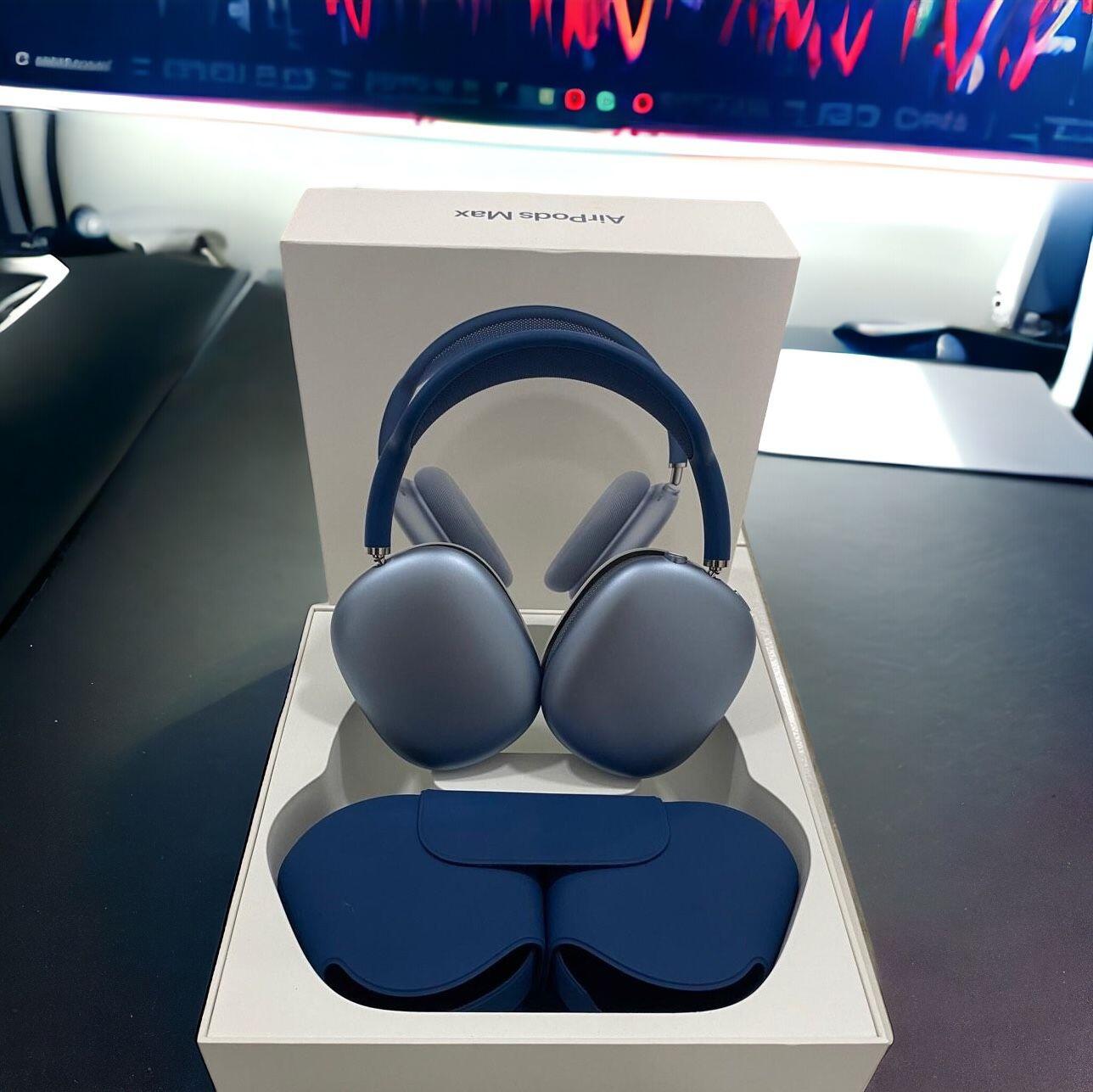 Comprar Fone AirPod Max azul primeira linha - R$99,99