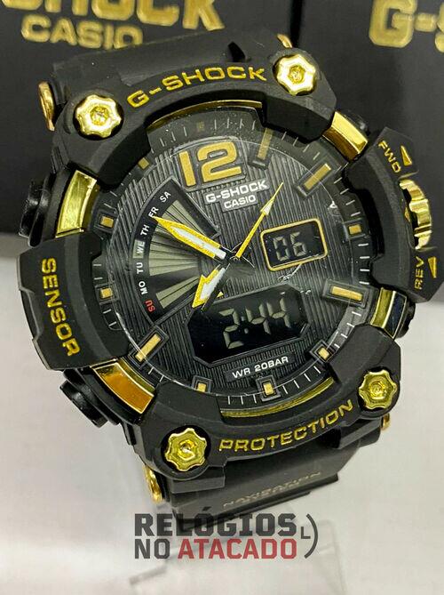 Comprar Relógio G-shock Mudmaster Speed Preto / Dourado a prova dagua