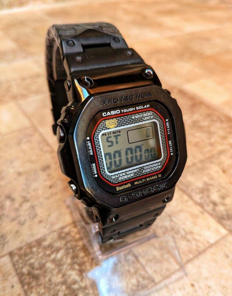 Comprar Relógio masculino G-Shock Metal GMW-B5000 Preto a prova