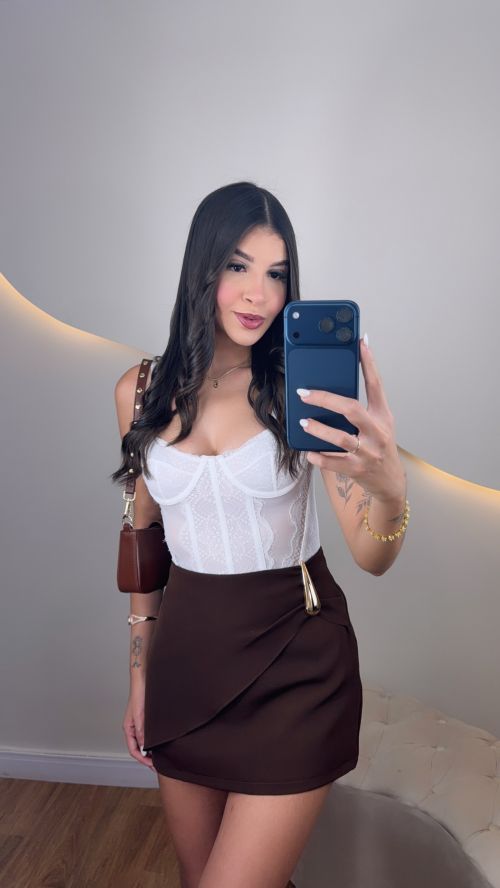 トップス maa TOP ZW COLLECTION - Cru | ZARA Brasil