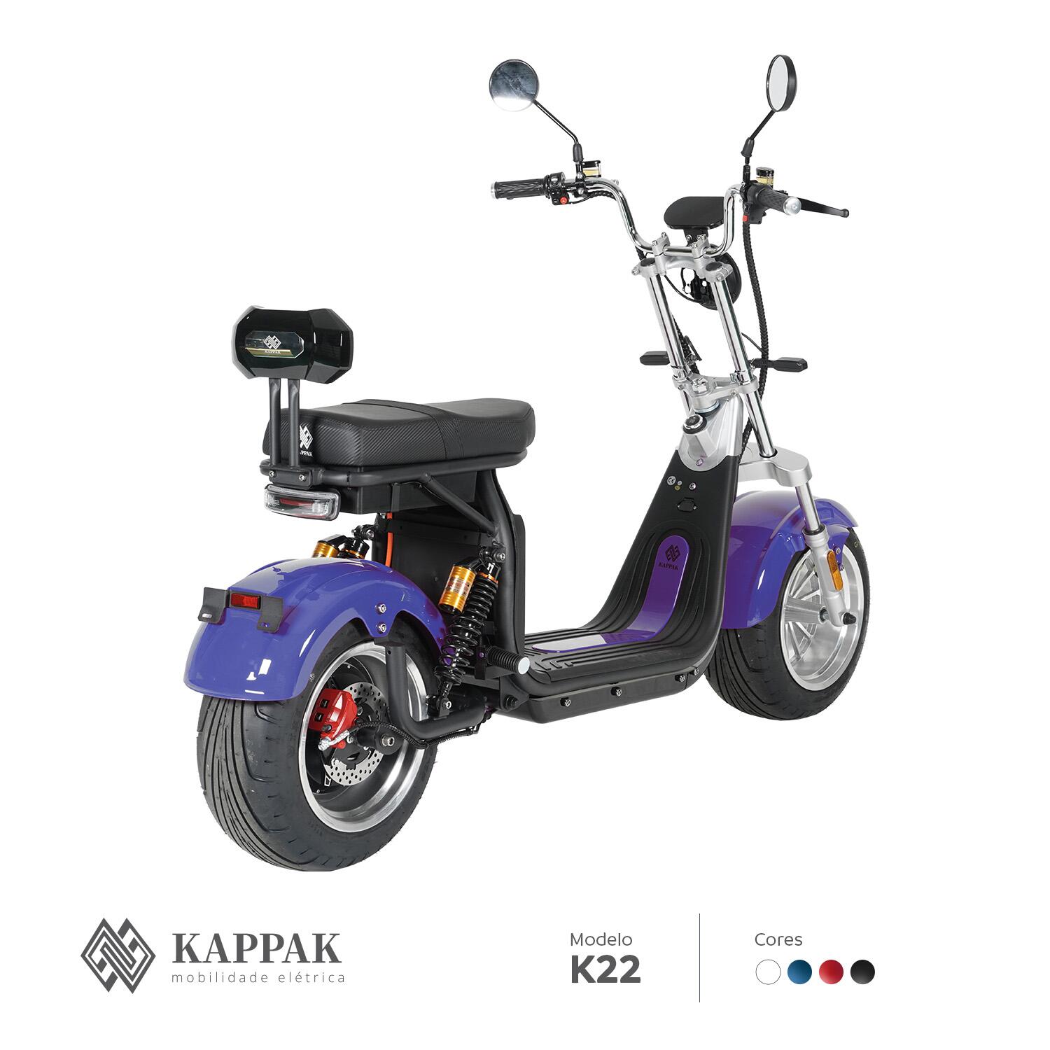 Scooter Elétrica KAPPAK K22 2000W Ciclomotor