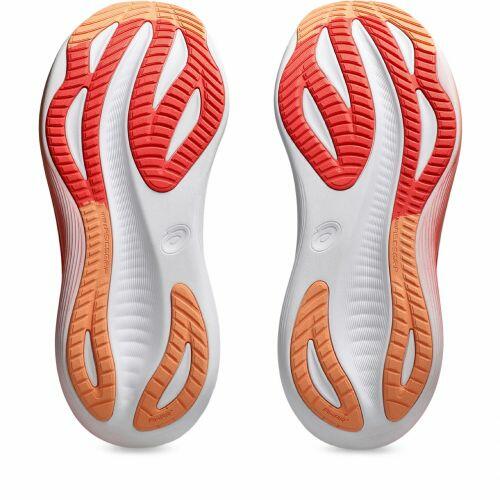 T�nis ASICS GEL Nimbus 27 - Masculino - Cinza com Branco e Vermelho