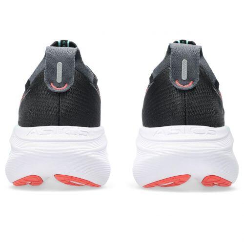 T�nis ASICS GEL Nimbus 27 - Masculino - Preto e Vermelho com Branco