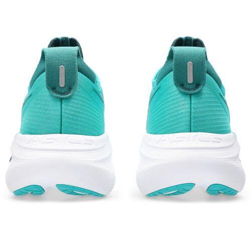 T�nis ASICS GEL Nimbus 27 - Masculino - Turquesa com Branco