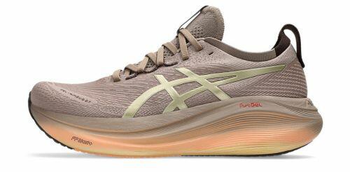 T�nis ASICS GEL Nimbus 27 Luxe - Masculino - Dourado e Marrom