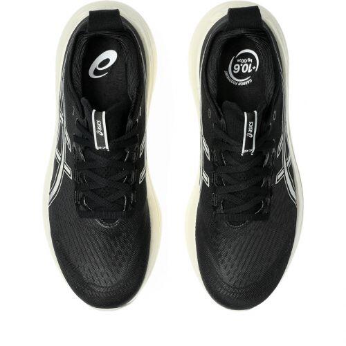 T�nis ASICS GEL Nimbus 27 - Masculino - Preto e Branco