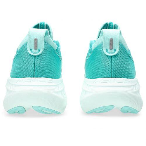 T�nis ASICS GEL Nimbus 27 - Feminino - Turquesa com Branco