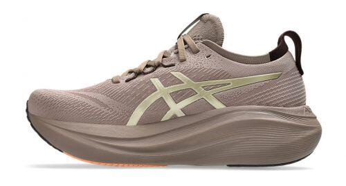 T�nis ASICS GEL Nimbus 27 Luxe - Feminino - Dourado e Marrom