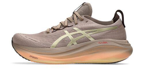 T�nis ASICS GEL Nimbus 27 Luxe - Feminino - Dourado e Marrom