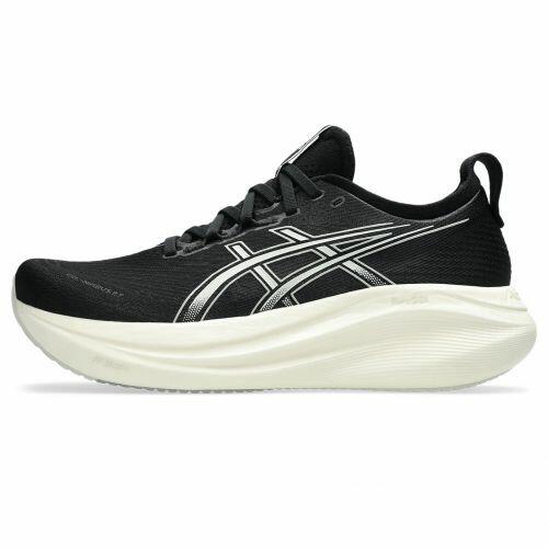 T�nis ASICS GEL Nimbus 27 - Feminino - Preto e Branco