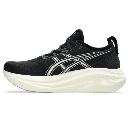 T�nis ASICS GEL Nimbus 27 - Feminino - Preto e Branco