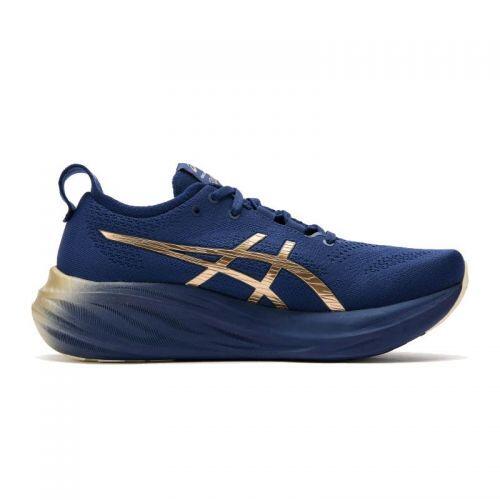 T�nis Asics Gel Nimbus 26 - Masculino - Platinum Dourado
