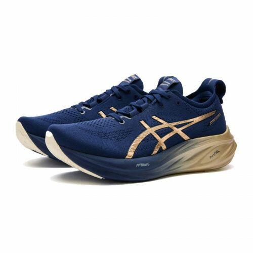 T�nis Asics Gel Nimbus 26 - Masculino - Platinum Dourado