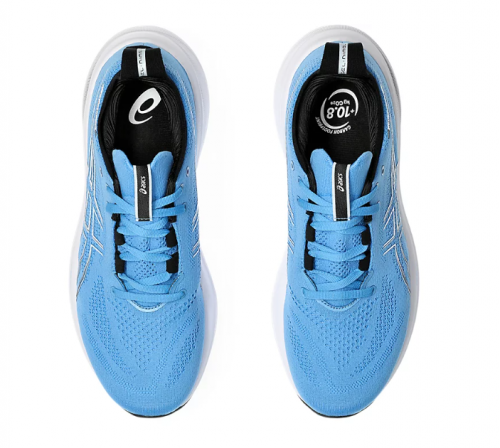 T�nis Asics Gel Nimbus 26 - Masculino - Azul com Branco e Preto