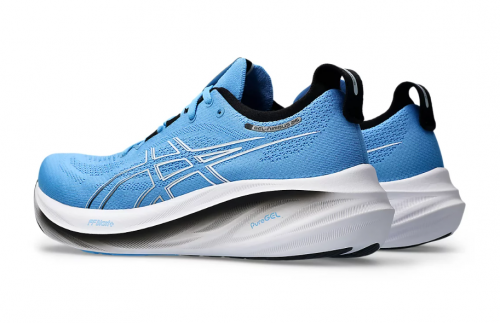 T�nis Asics Gel Nimbus 26 - Masculino - Azul com Branco e Preto