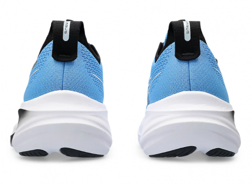 T�nis Asics Gel Nimbus 26 - Masculino - Azul com Branco e Preto