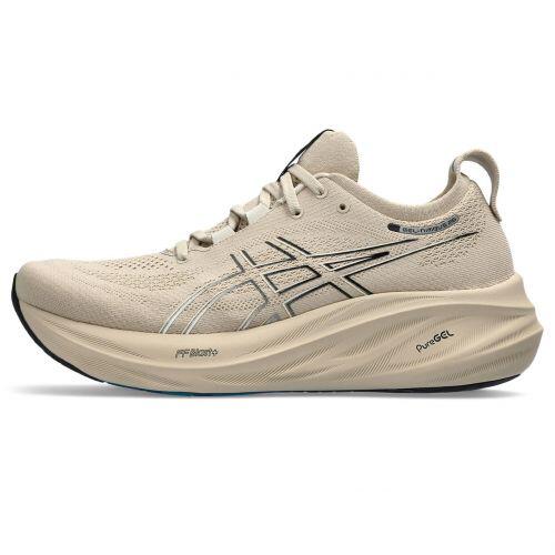 T�nis Asics Gel Nimbus 26 - Masculino - Cinza Bege e Preto
