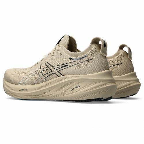 T�nis Asics Gel Nimbus 26 - Masculino - Cinza Bege e Preto