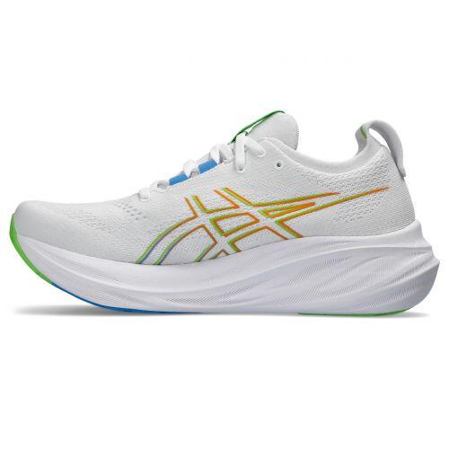 T�nis Asics Gel Nimbus 26 - Masculino - Branco e Azul