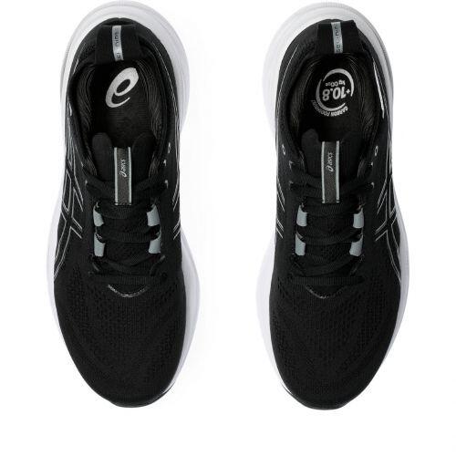 T�nis Asics Gel Nimbus 26 - Masculino - Preto Grafite e Branco