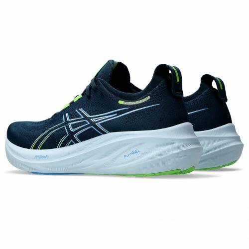 T�nis Asics Gel Nimbus 26 - Masculino - Azul Escuro e Verde