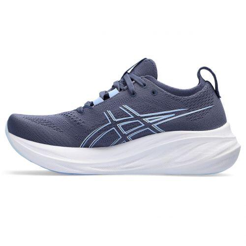 T�nis Asics Gel Nimbus 26 - Masculino - Azul e Cinza
