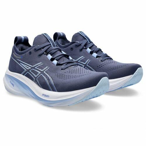 T�nis Asics Gel Nimbus 26 - Masculino - Azul e Cinza