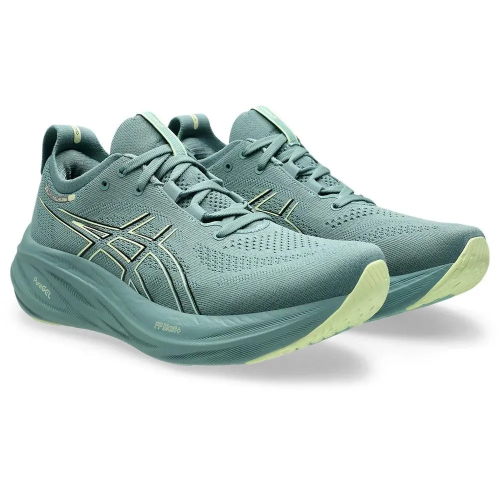 T�nis Asics Gel Nimbus 26 - Masculino - Verde All Green