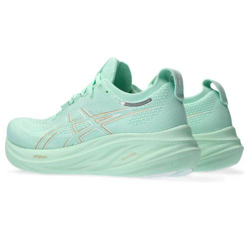 T�nis Asics Gel Nimbus 26 - Feminino - Verde Claro