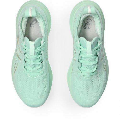 T�nis Asics Gel Nimbus 26 - Feminino - Verde Claro