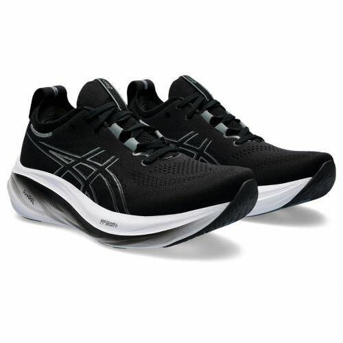 T�nis Asics Gel Nimbus 26 - Feminino - Preto Grafite