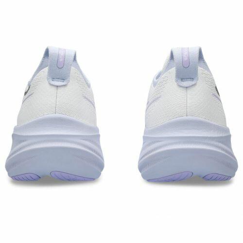 T�nis Asics Gel Nimbus 26 - Feminino - Branco e Roxo Claro