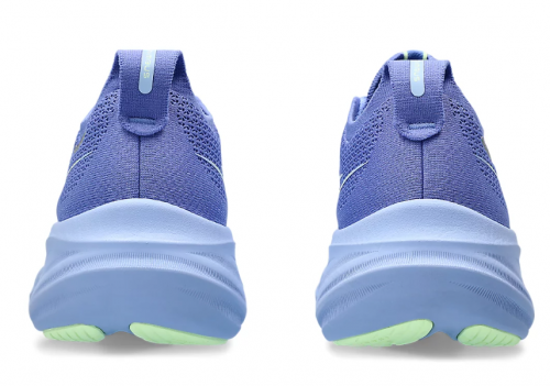 T�nis Asics Gel Nimbus 26 - Feminino - Roxo com Lil�s e Verde